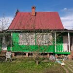 покраска фасада деревянного дома